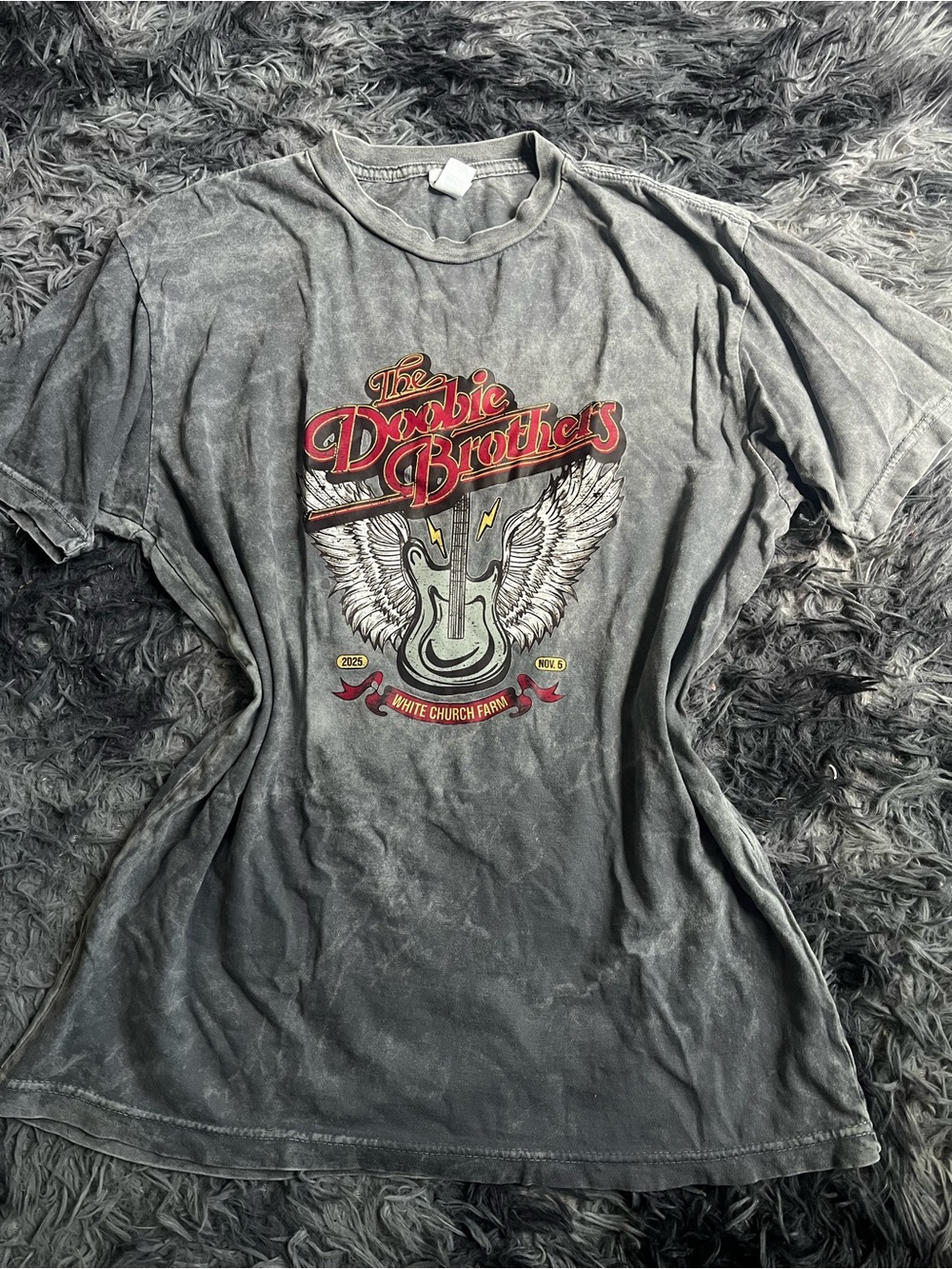 Graphic Tee - Vintage Black